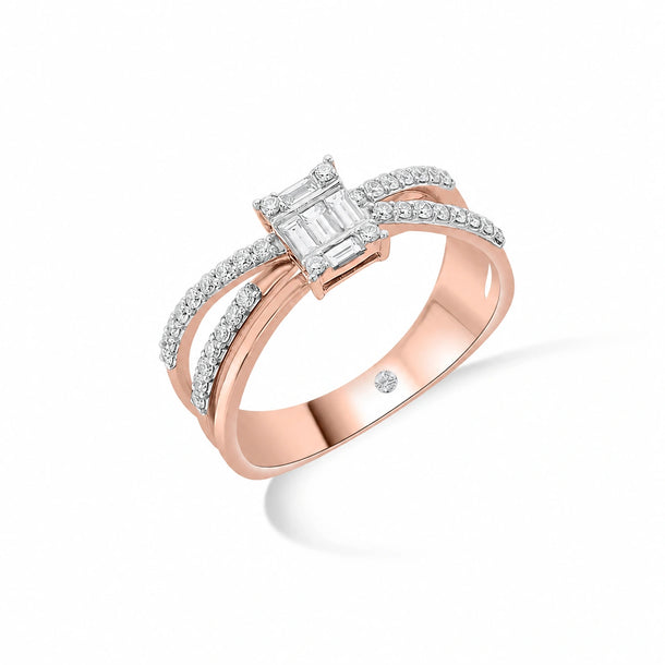 Regal Radiance Crossover Ring