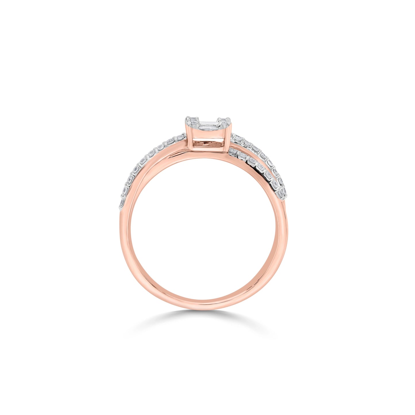 Regal Radiance Crossover Ring