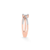 Regal Radiance Crossover Ring