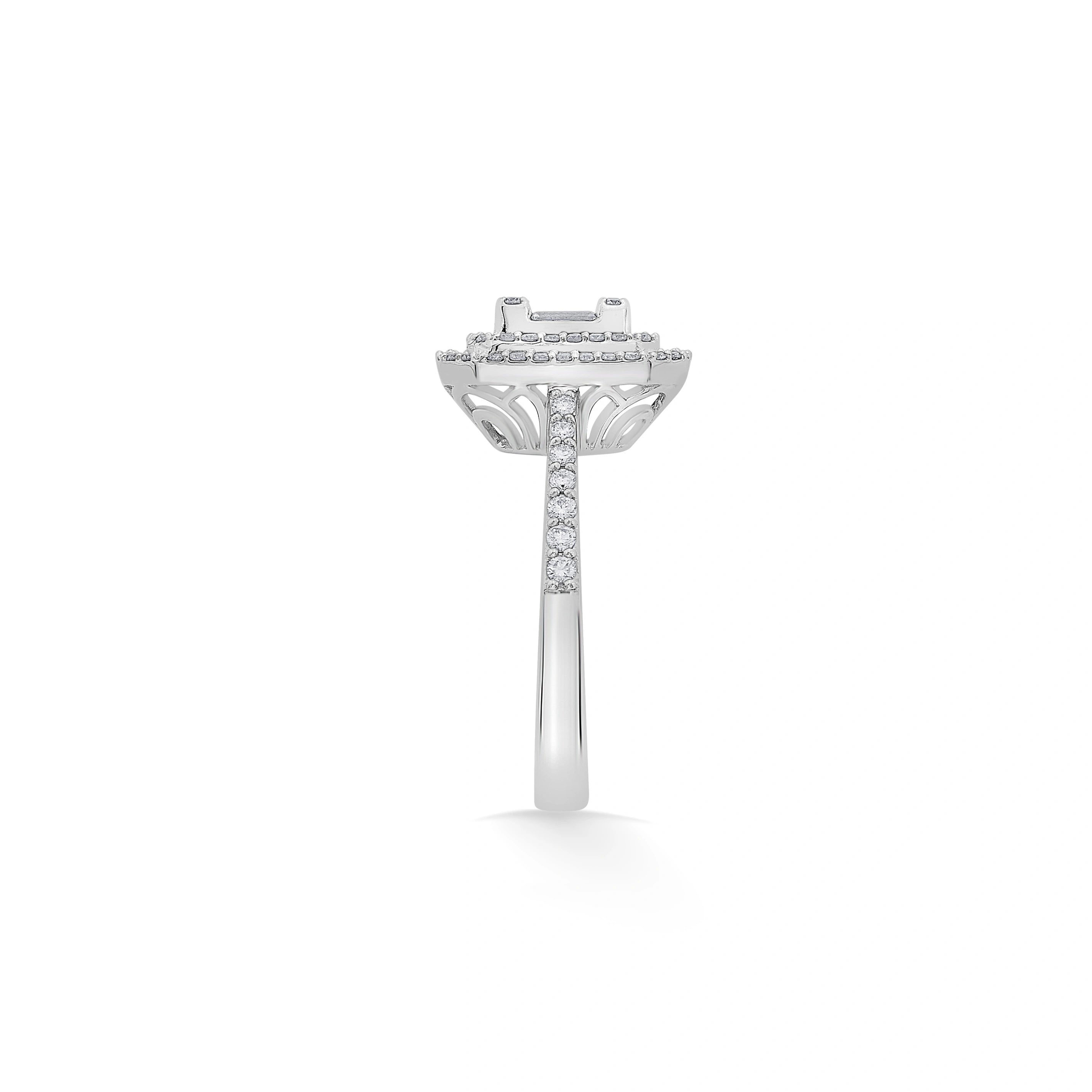 Diamond Dynasty Halo Ring - Zen Diamond India
