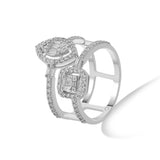 Dual Majesty Spark Ring - Zen Diamond India