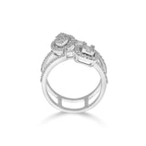 Dual Majesty Spark Ring - Zen Diamond India