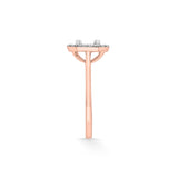Rose Eclat Halo Ring - Zen Diamond India