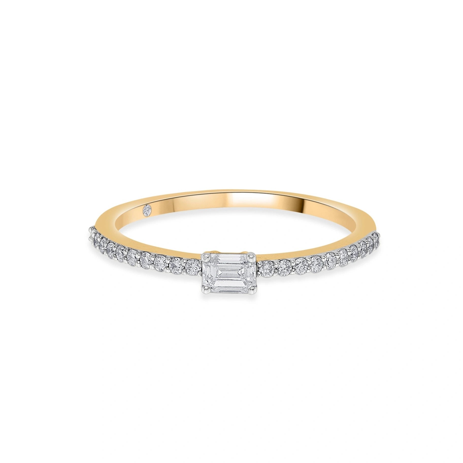 Boujee Emerald Glow Diamond Luxe Band - Zen Diamond India