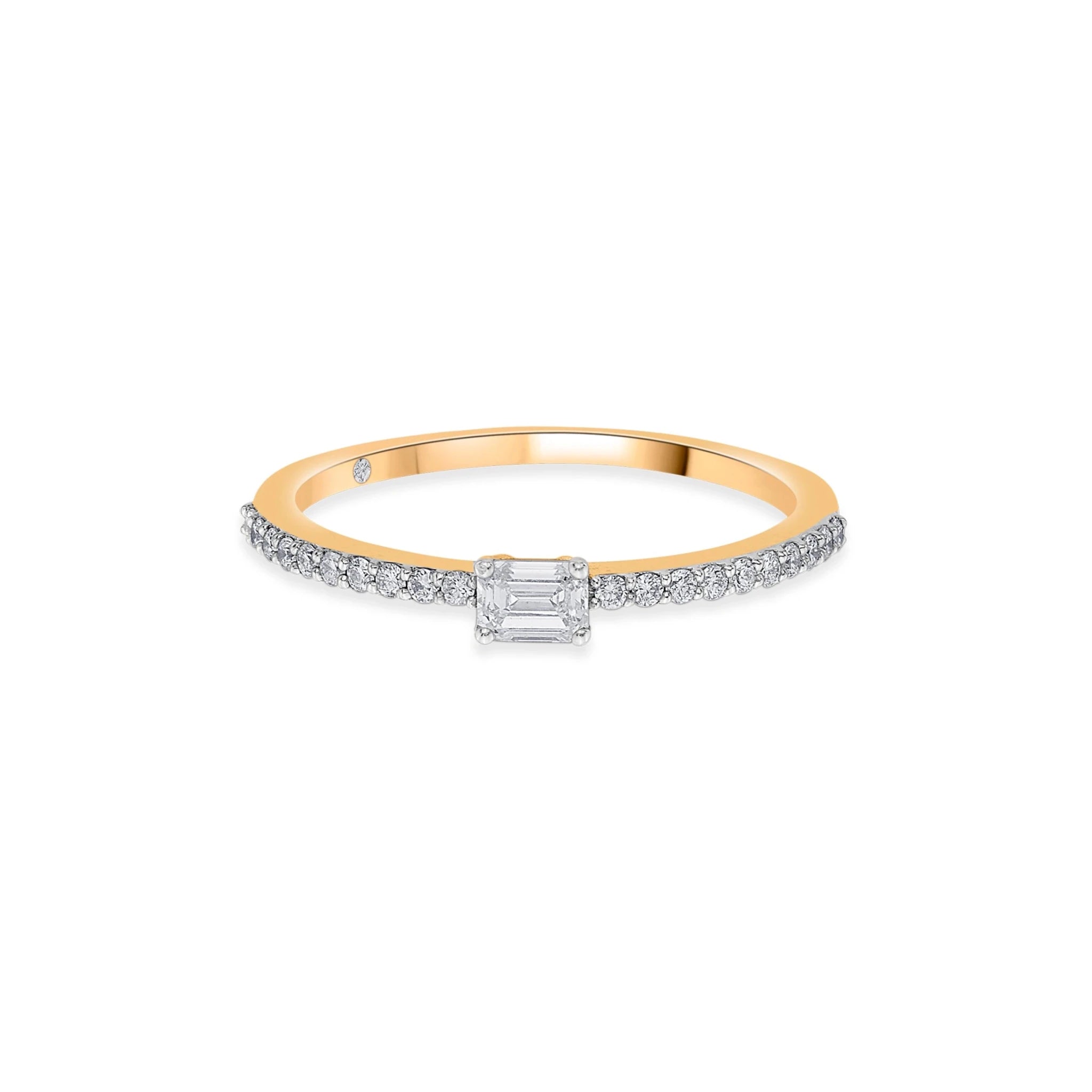 Boujee Emerald Glow Diamond Luxe Band - Zen Diamond India