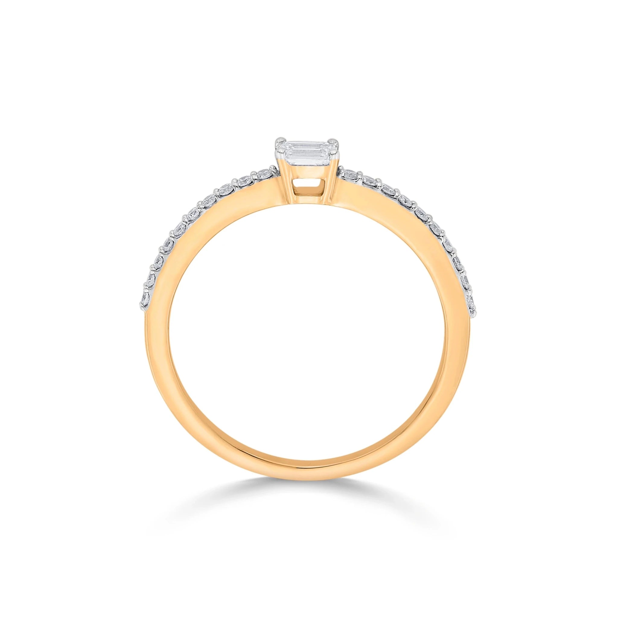 Boujee Emerald Glow Diamond Luxe Band - Zen Diamond India