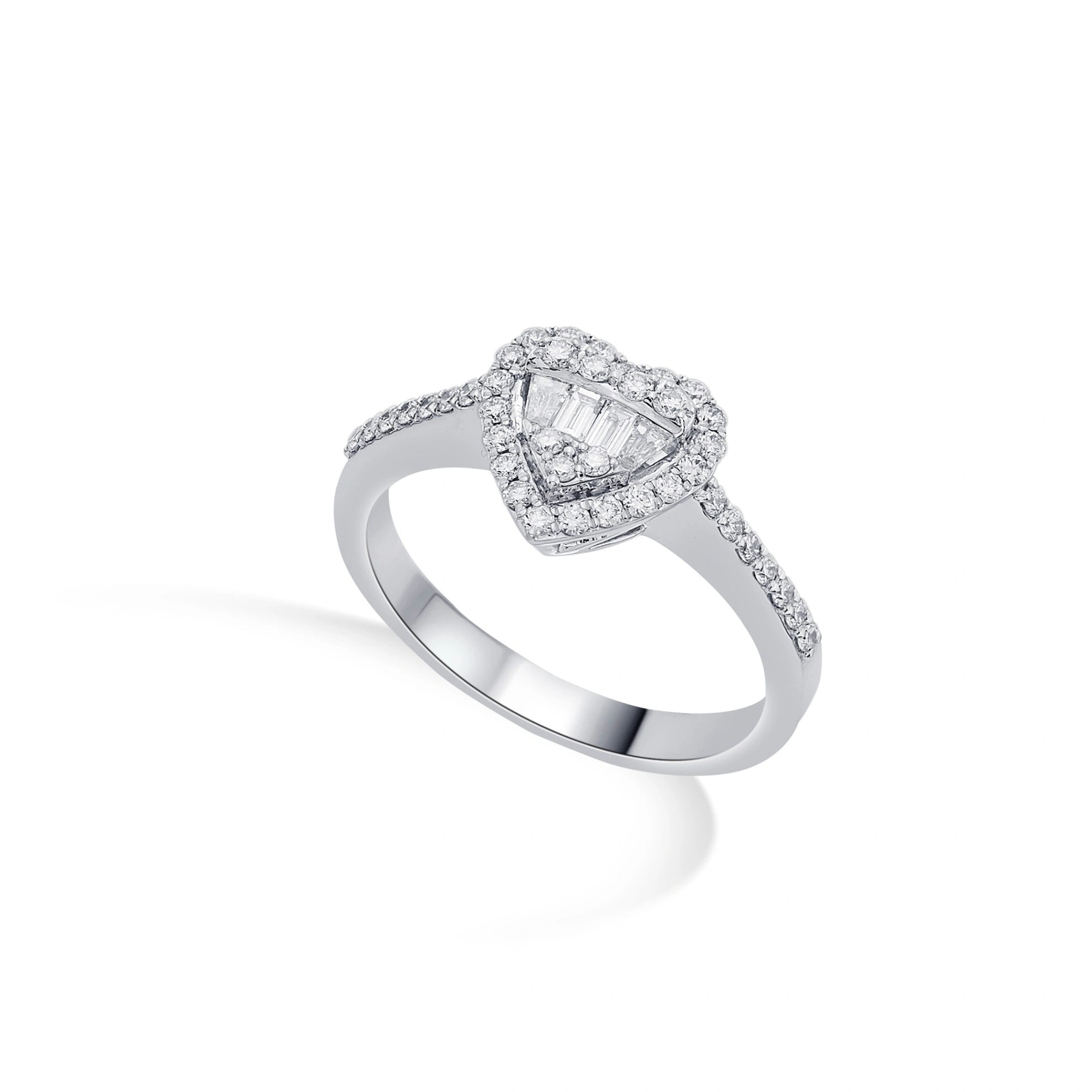 Heartlight Majesty Ring - Zen Diamond India
