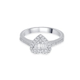 Heartlight Majesty Ring - Zen Diamond India