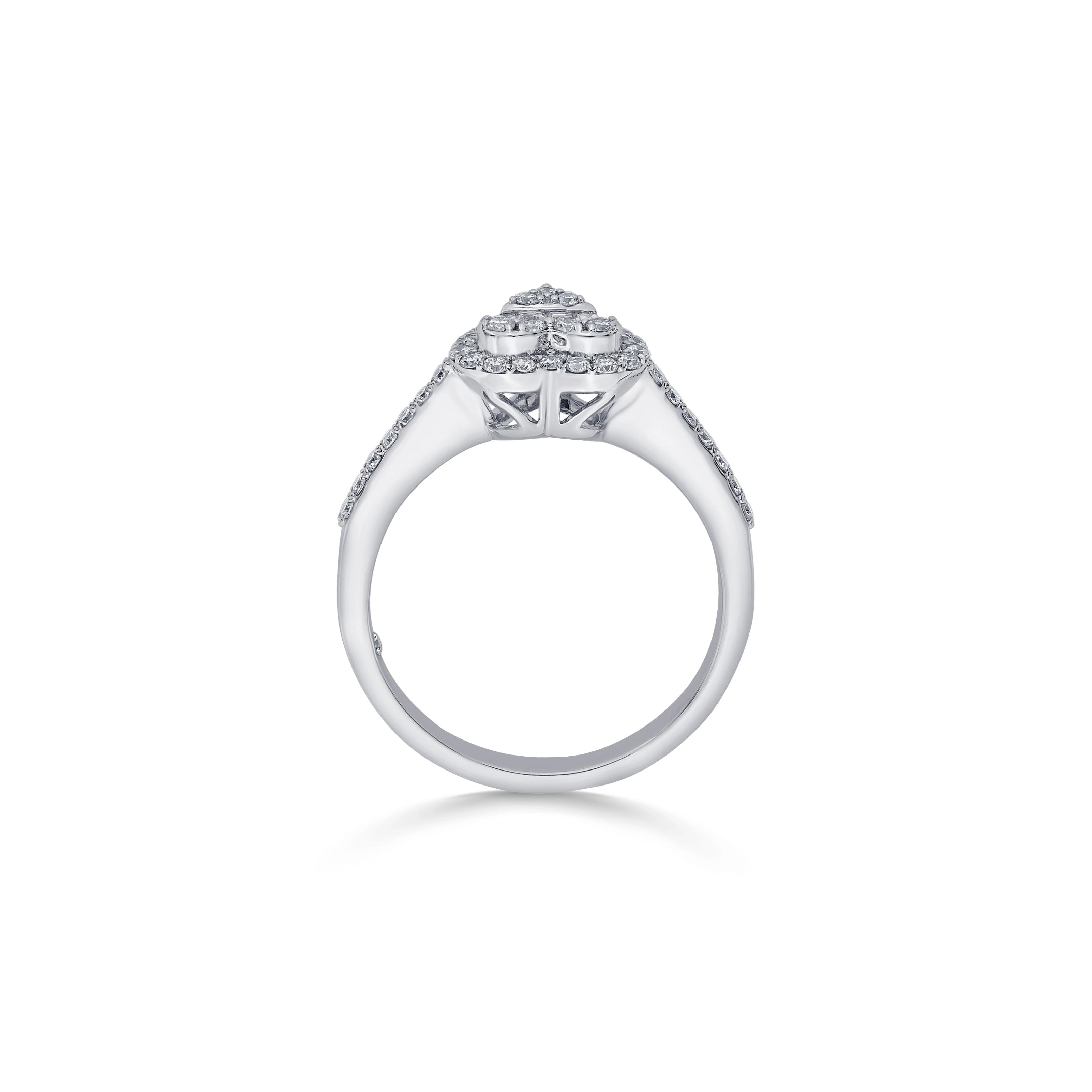 Heartlight Majesty Ring - Zen Diamond India