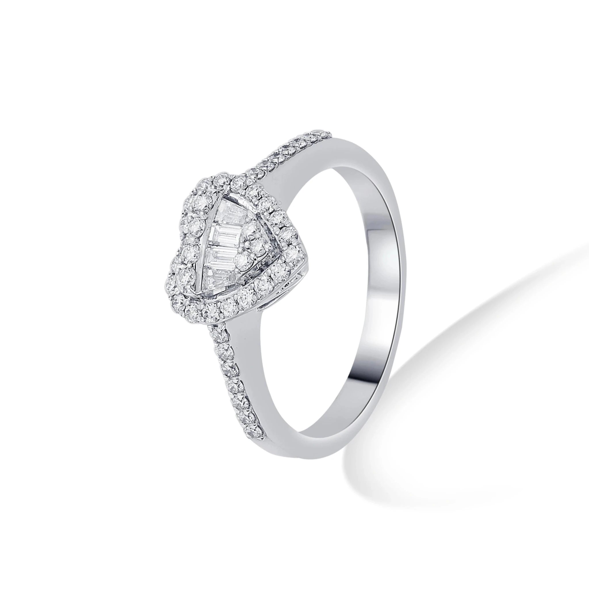 Heartlight Majesty Ring - Zen Diamond India