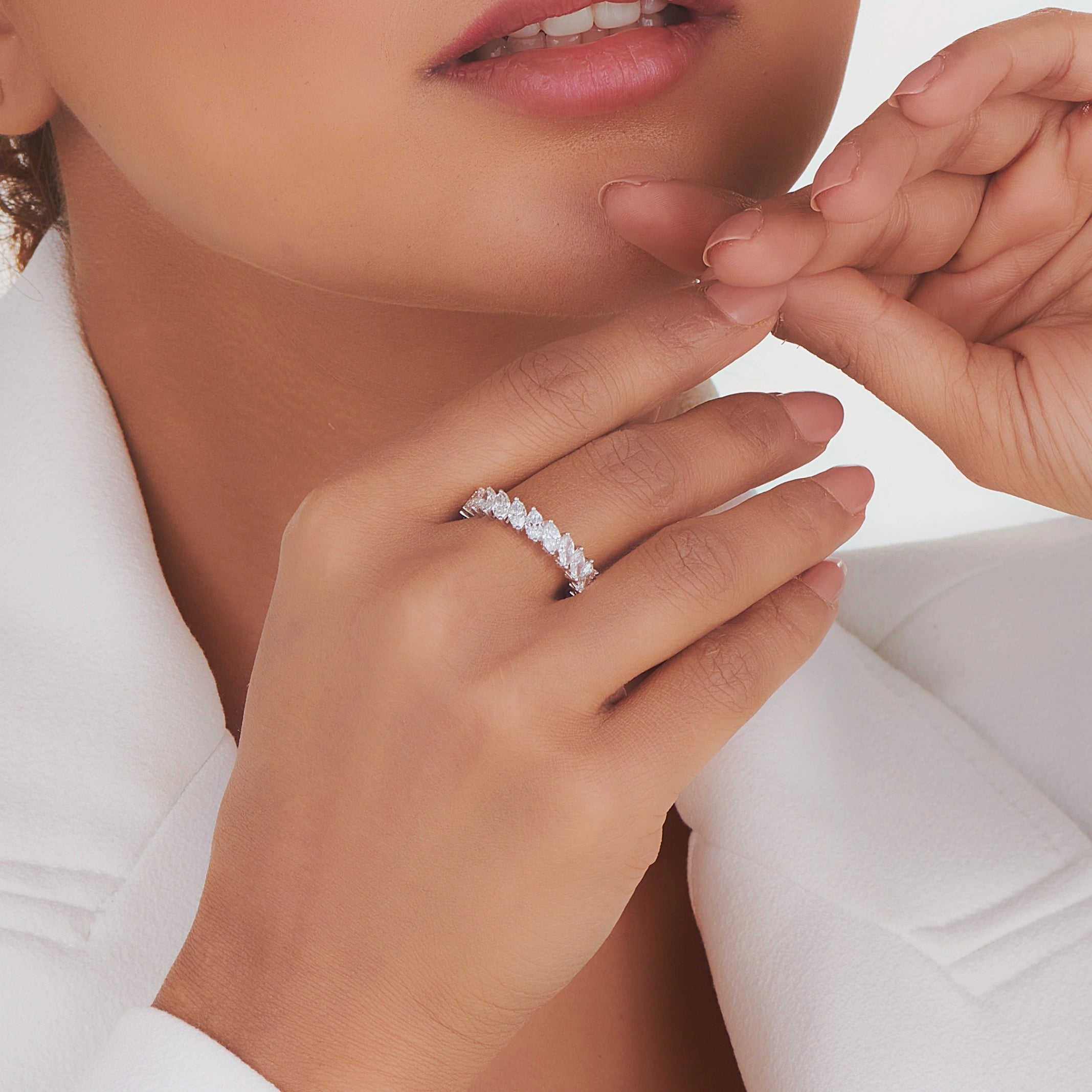 Solitaire Royal Spark Band - Zen Diamond India