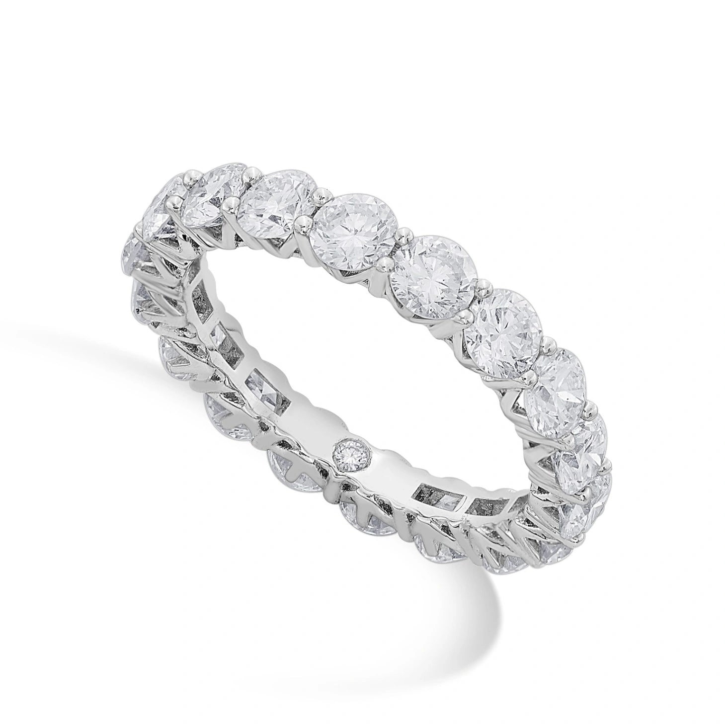 Solitaire Eternal Spark Loop Ring - Zen Diamond India