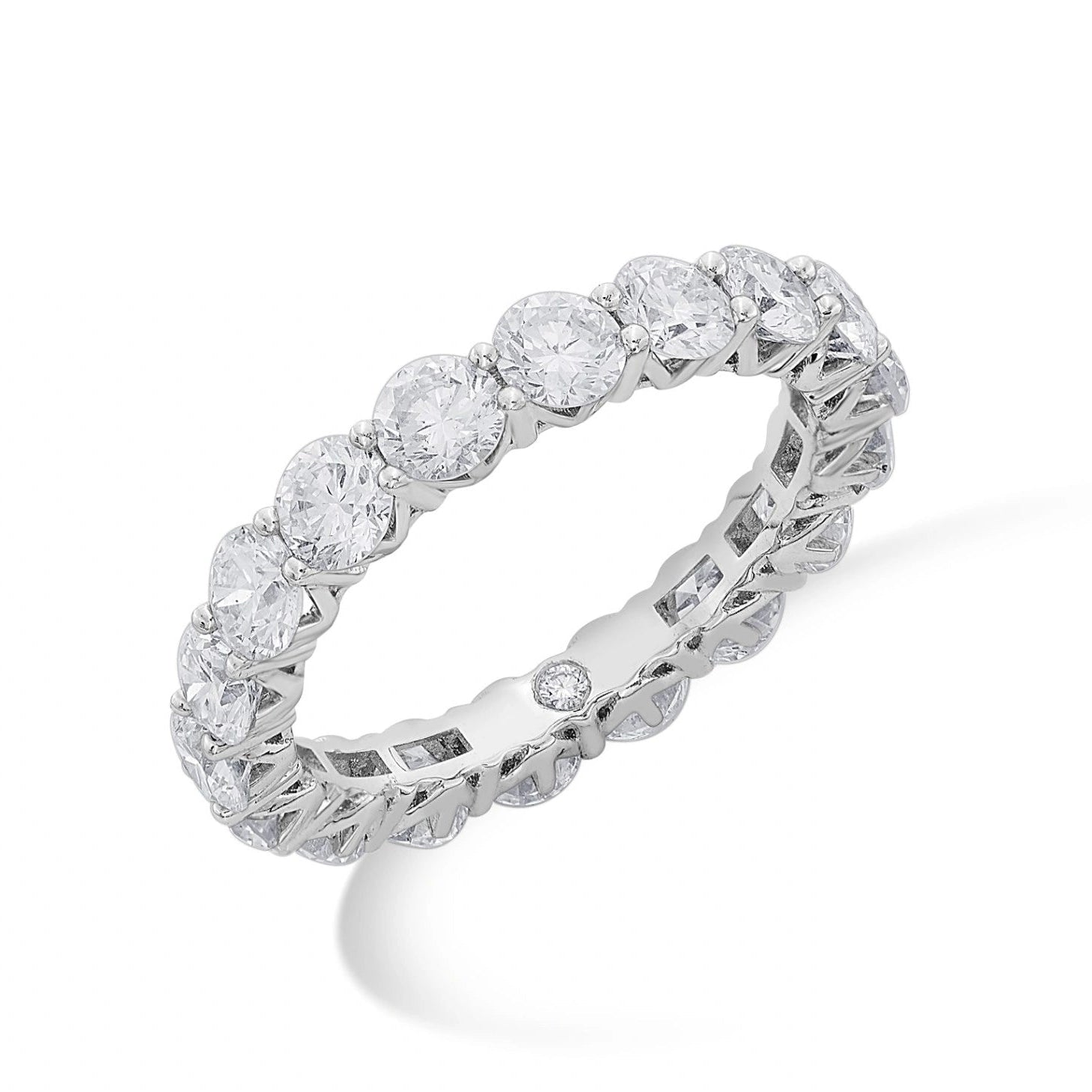 Solitaire Eternal Spark Loop Ring - Zen Diamond India