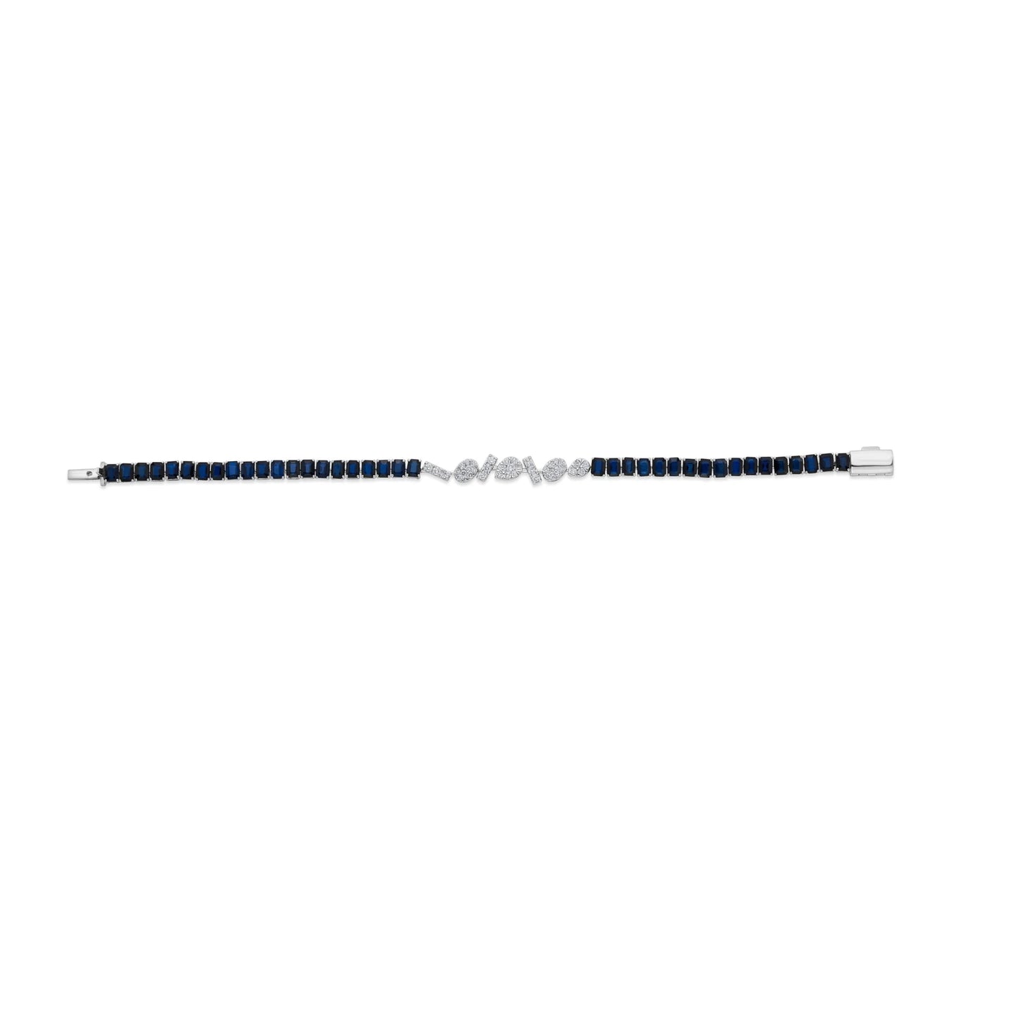 Toren Sapphire Rhythm Bracelet - Zen Diamond India