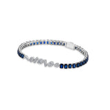 Toren Sapphire Rhythm Bracelet - Zen Diamond India