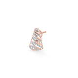Tryst Modern Glint Earrings - Zen Diamond India