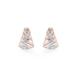 Tryst Modern Glint Earrings - Zen Diamond India