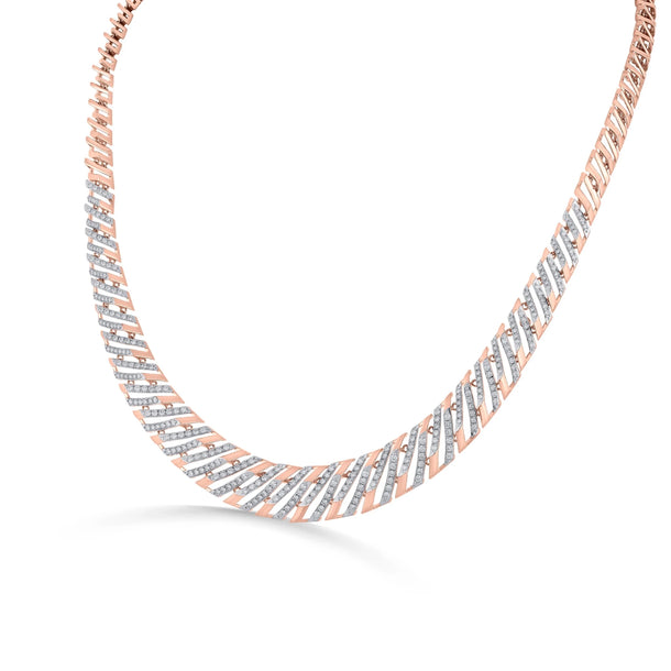 Tryst Luxe Rhythm Necklace - Zen Diamond India