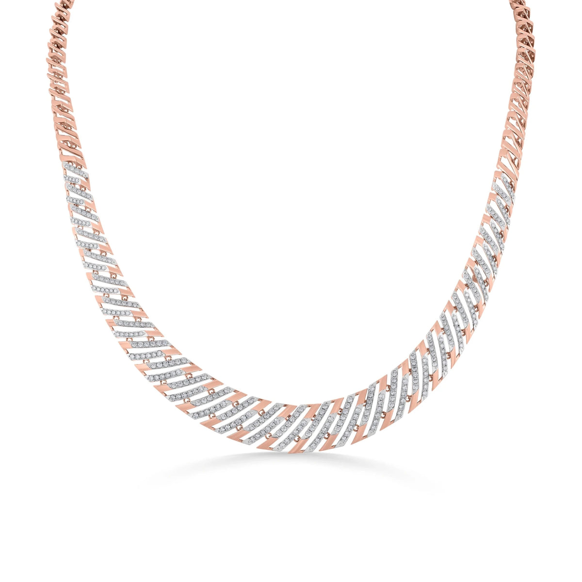 Tryst Luxe Rhythm Necklace - Zen Diamond India