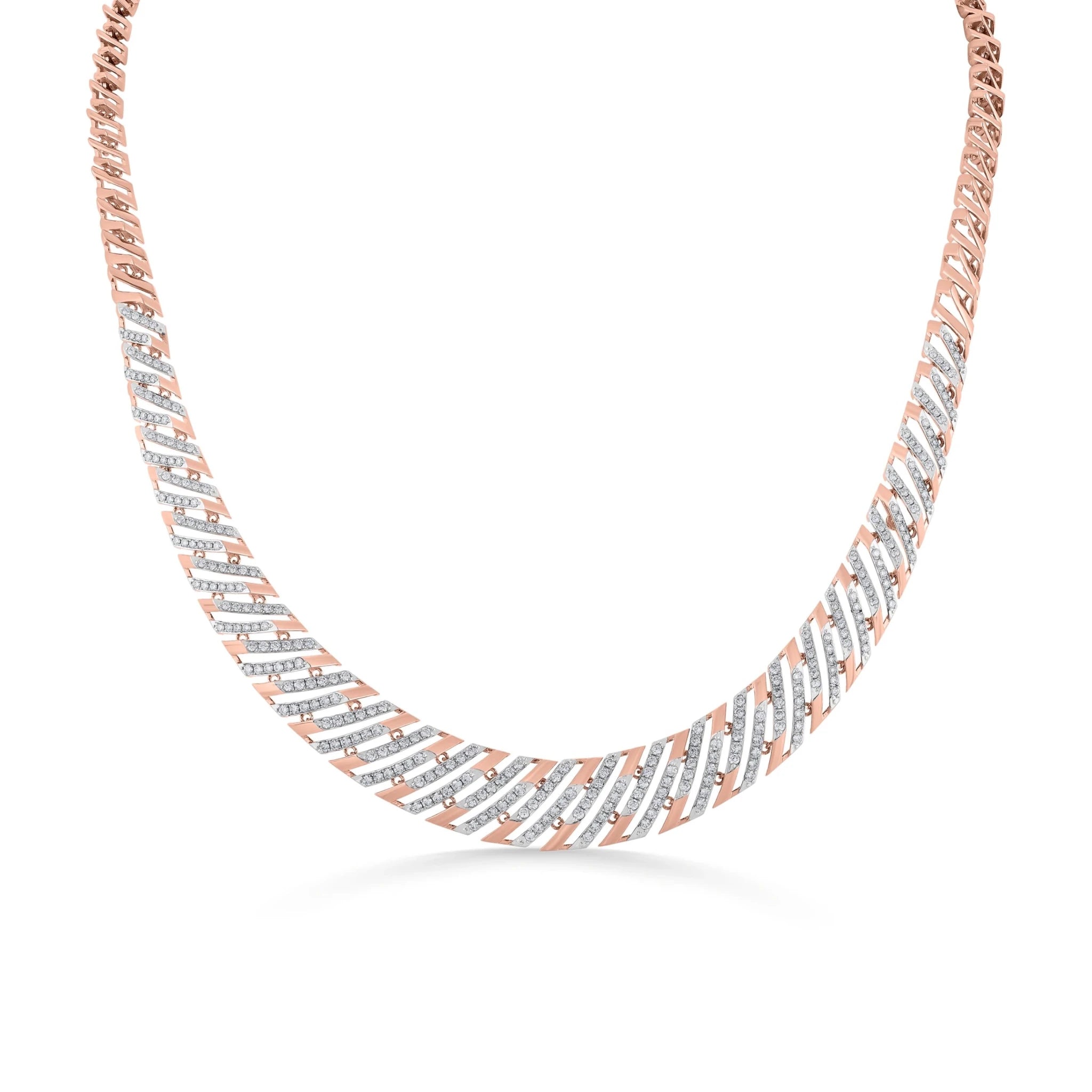 Tryst Luxe Rhythm Necklace - Zen Diamond India