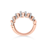 Tryst Glitz - Grid Ring - Zen Diamond India