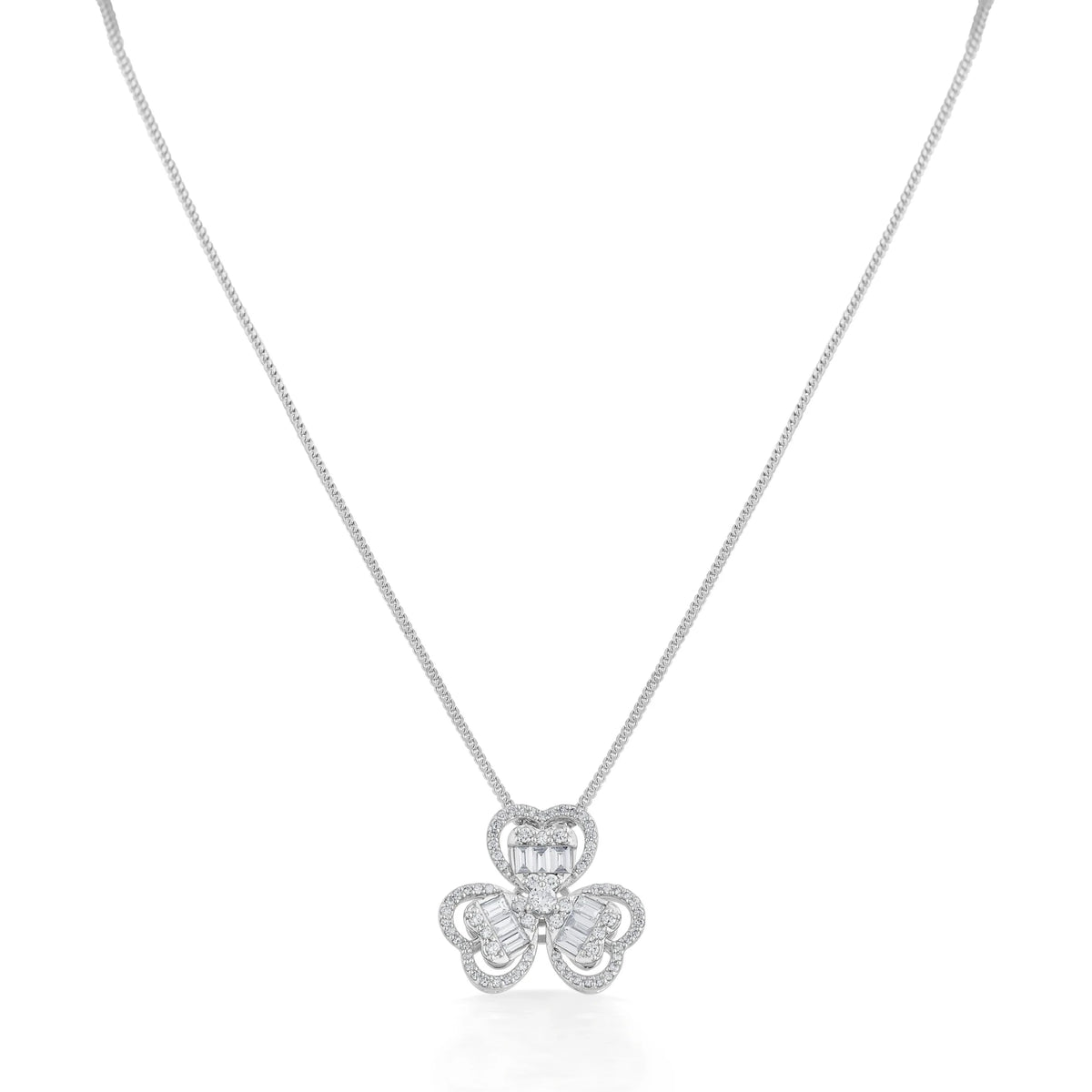 Soiree Stellar Bloom Geometric Glow Pendant - Zen Diamond India