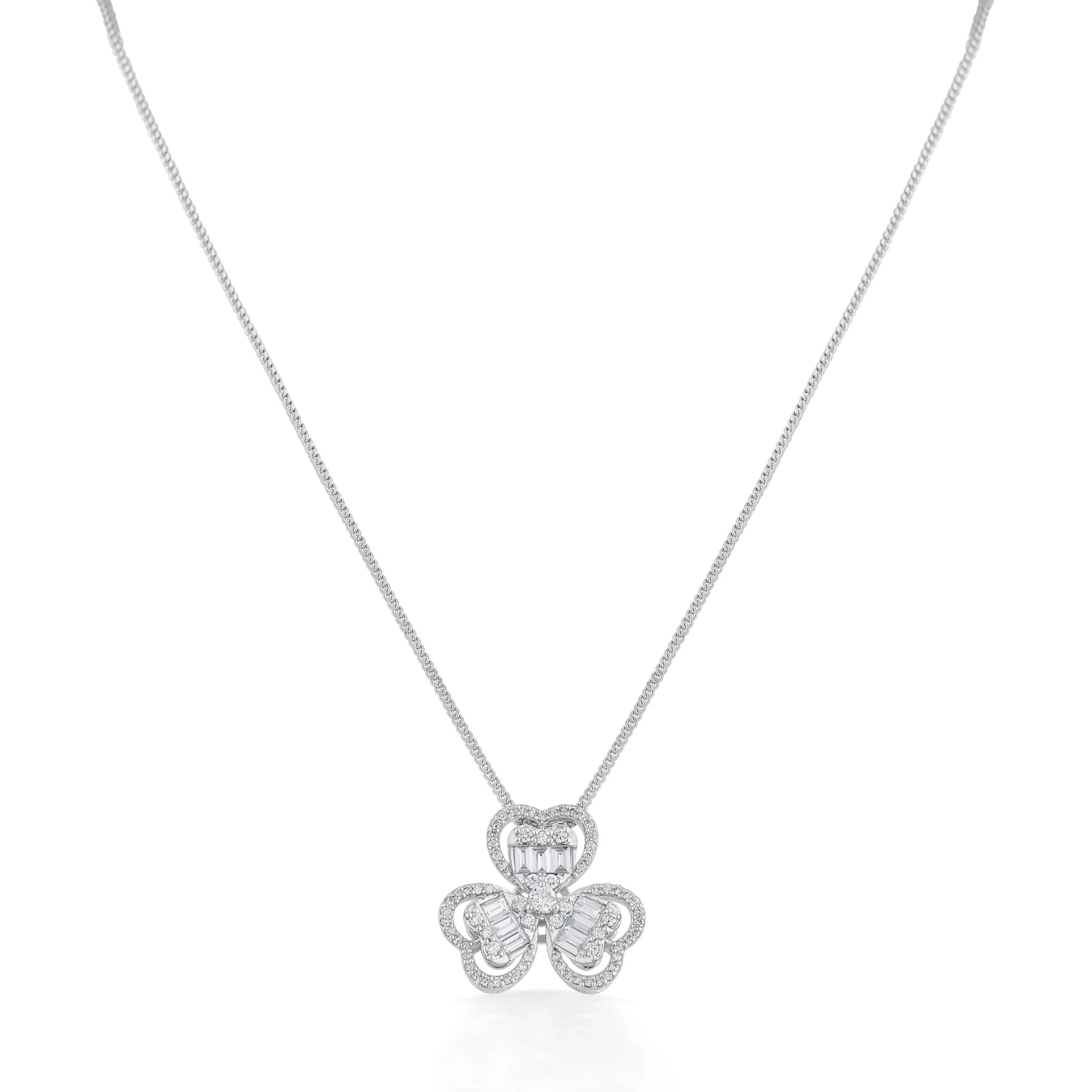 Soiree Stellar Bloom Geometric Glow Pendant - Zen Diamond India