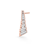 Tryst Gilded Chevron Drops - Zen Diamond India