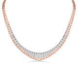 Tryst Radiant Cascade Necklace - Zen Diamond India