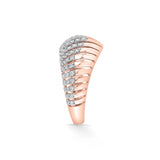 Tryst Radiant Crest Diamond Ring - Zen Diamond India