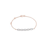 Cuban Linked Spark Elegance Bracelet - Zen Diamond India