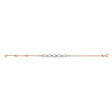 Cuban Linked Spark Elegance Bracelet - Zen Diamond India
