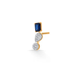 Toren Sapphire Cascade Drops - Zen Diamond India