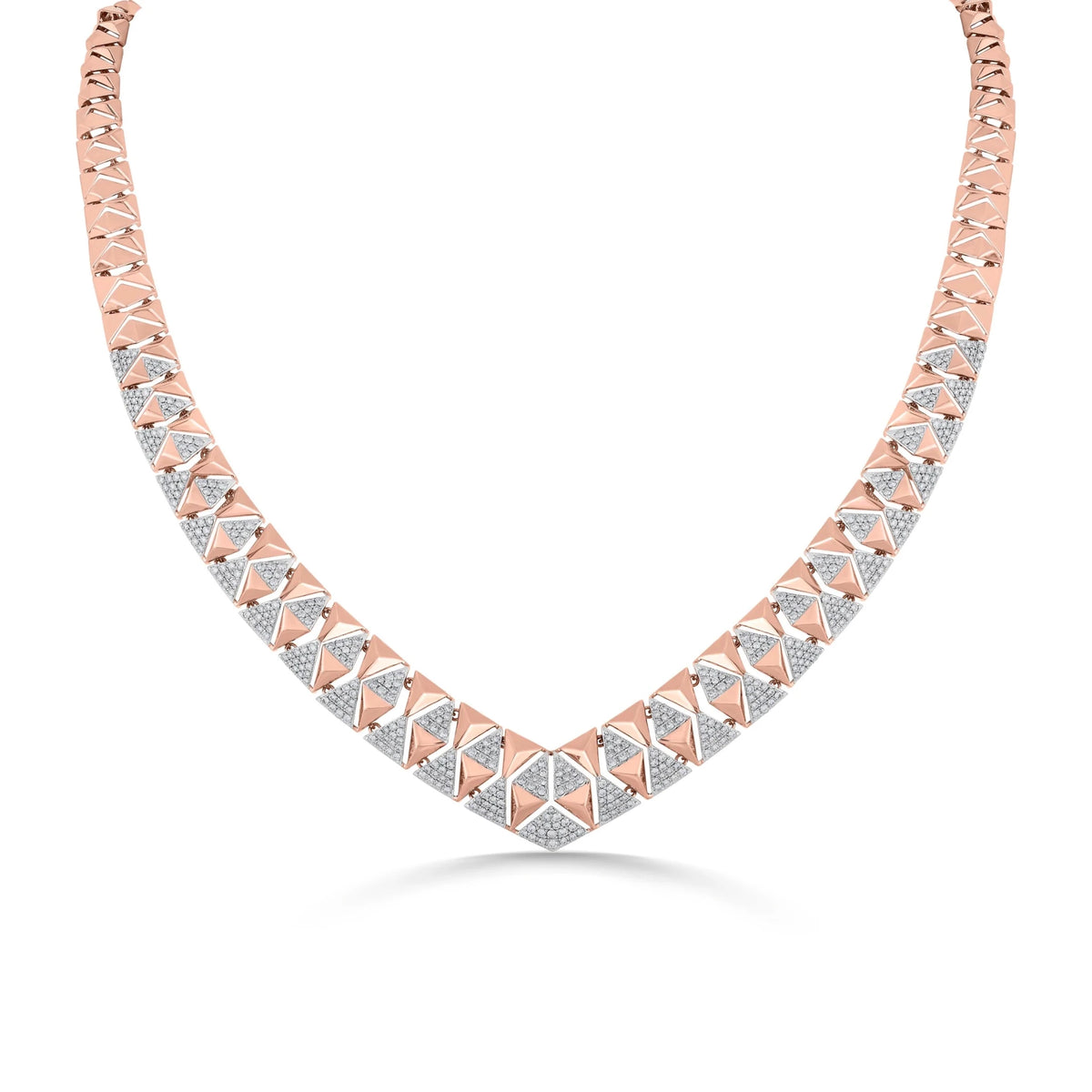 Tryst Prism Royale Necklace - Zen Diamond India