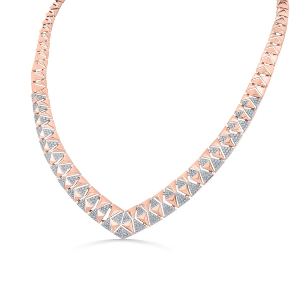 Tryst Prism Royale Necklace - Zen Diamond India