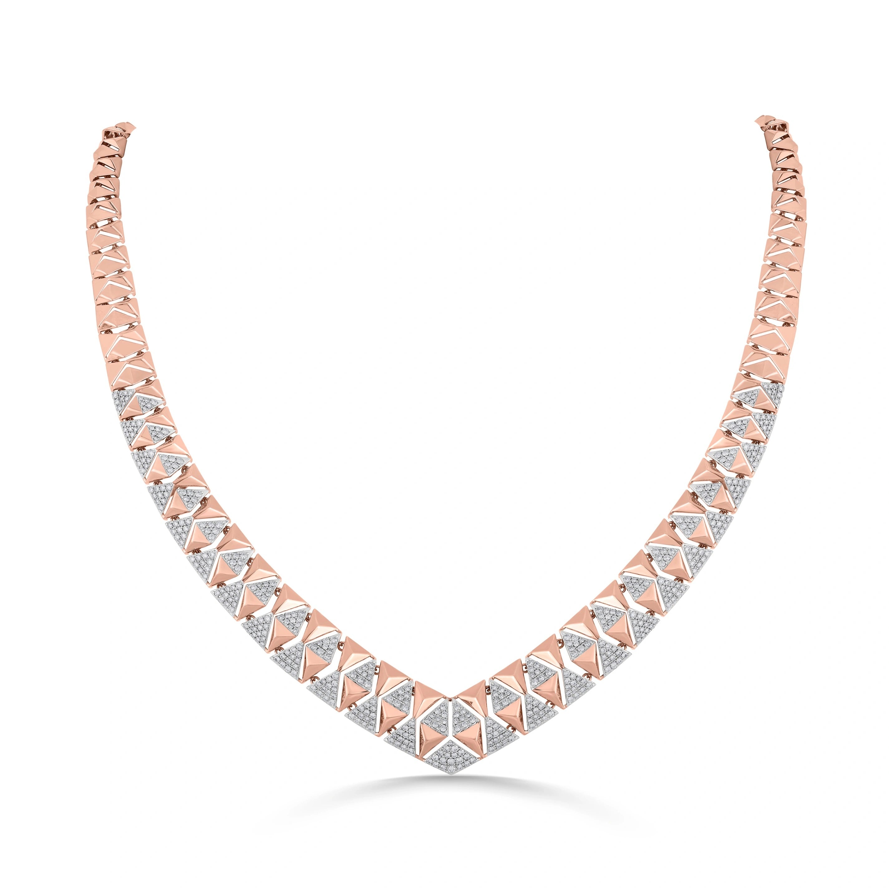 Tryst Prism Royale Necklace - Zen Diamond India