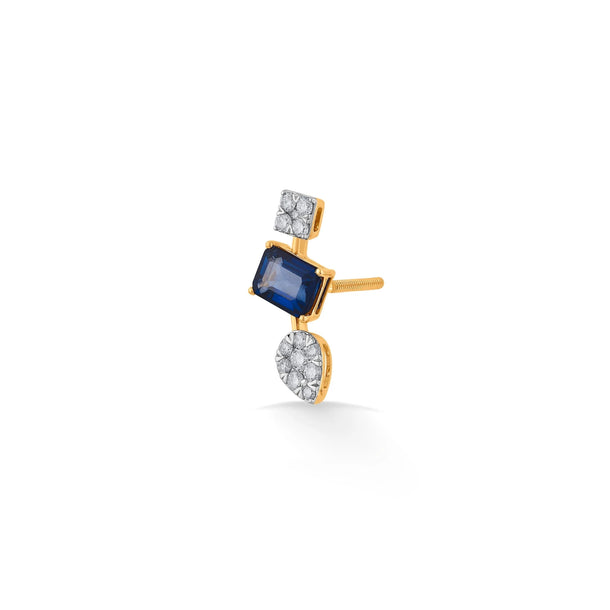 Toren Sapphire Mosaic Drops - Zen Diamond India