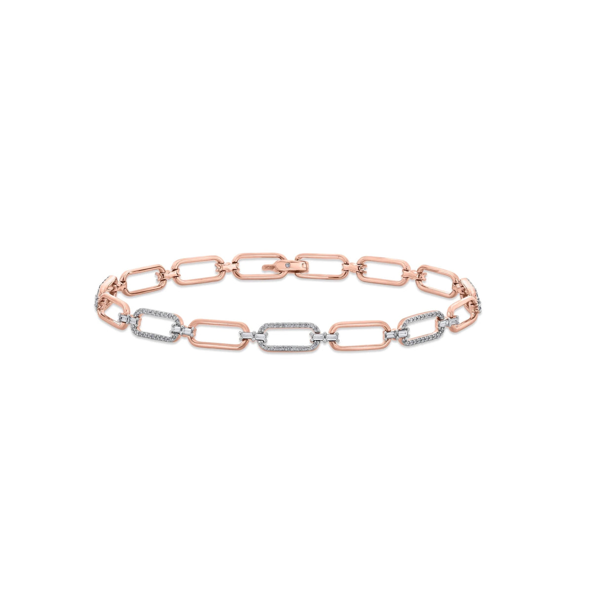 Cuban Modern Link Spark Bracelet - Zen Diamond India