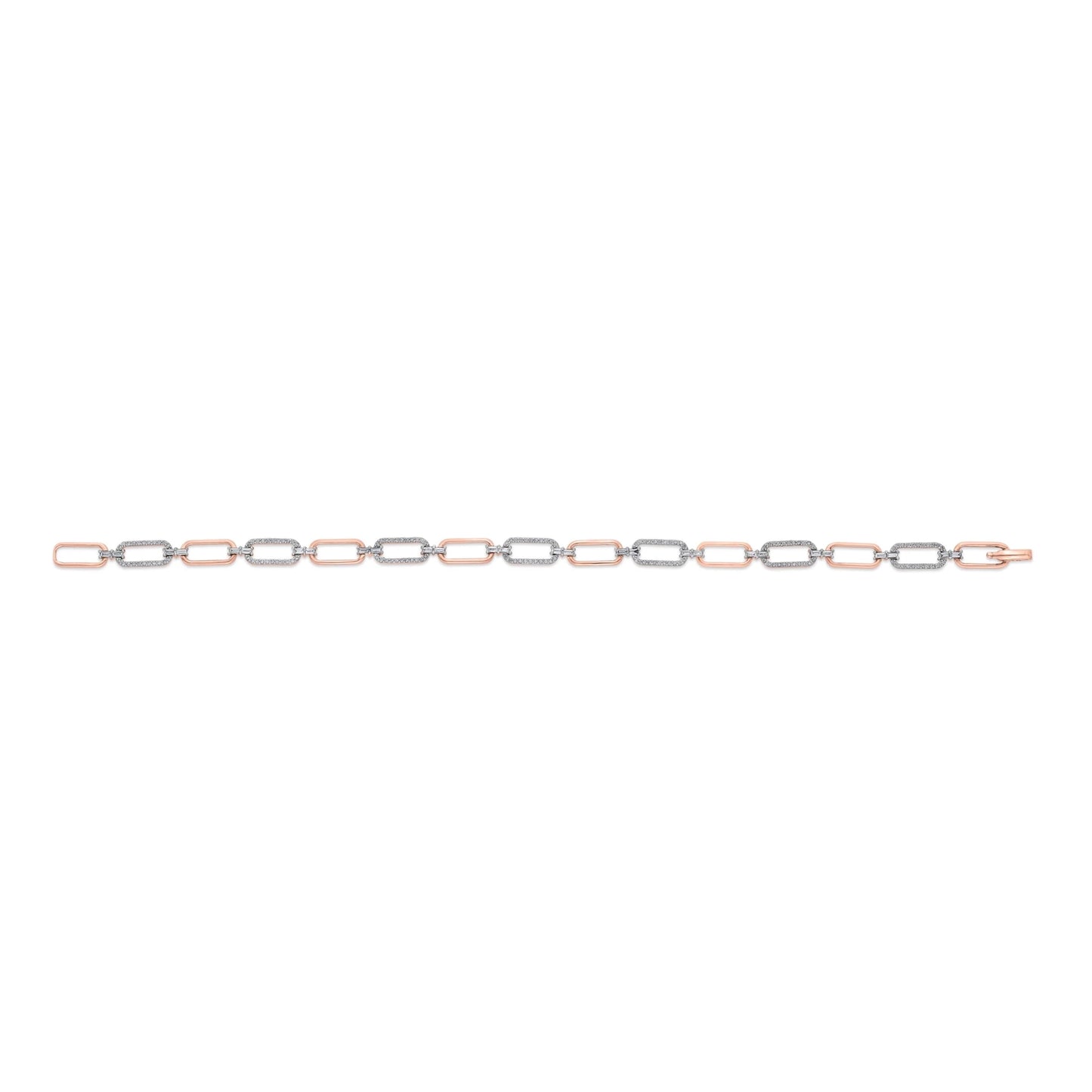 Cuban Modern Link Spark Bracelet - Zen Diamond India