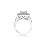 Enchante Radiant Octa Halo Ring - Zen Diamond India