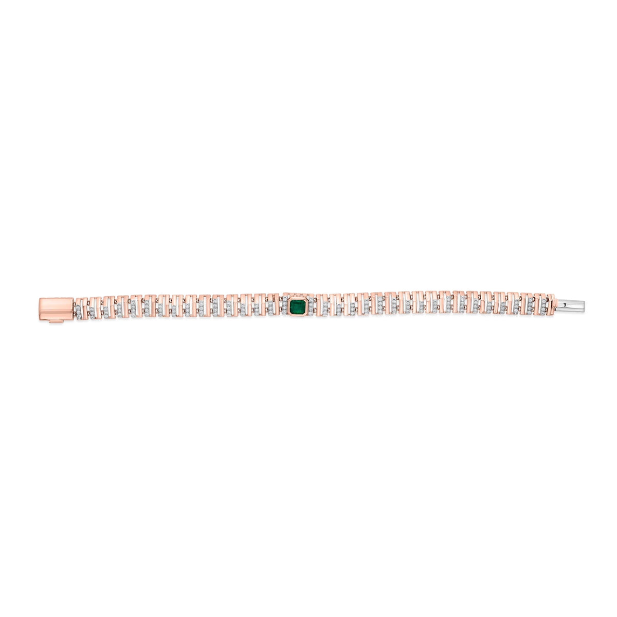 Tryst Emerald Eclipse Bracelet - Zen Diamond India