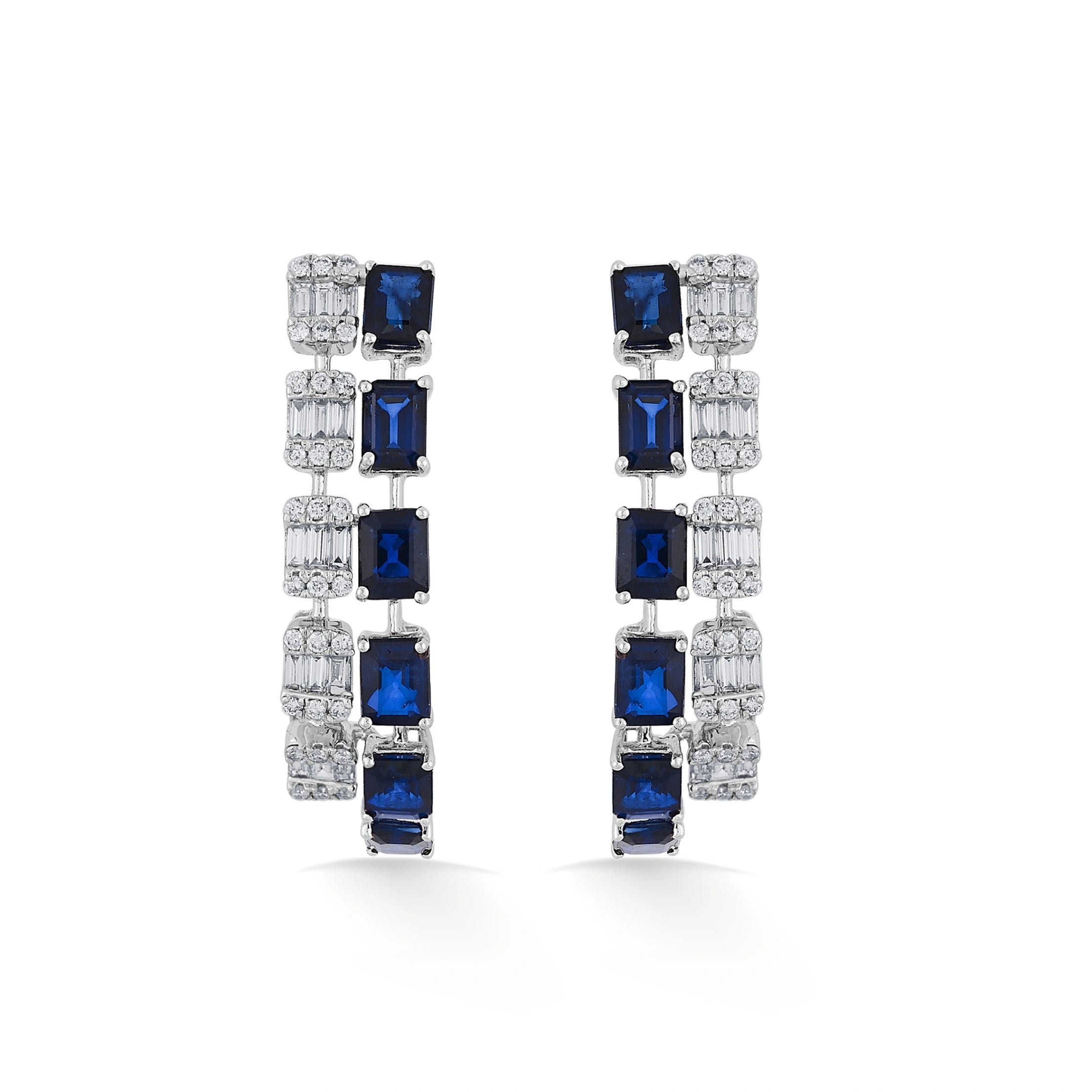 Tryst Midnight Glam Rise Earrings - Zen Diamond India