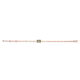 Color Pop Olive Spark Frame Bracelet - Zen Diamond India