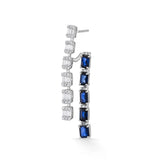 Tryst Royal Night Radiance Earrings - Zen Diamond India