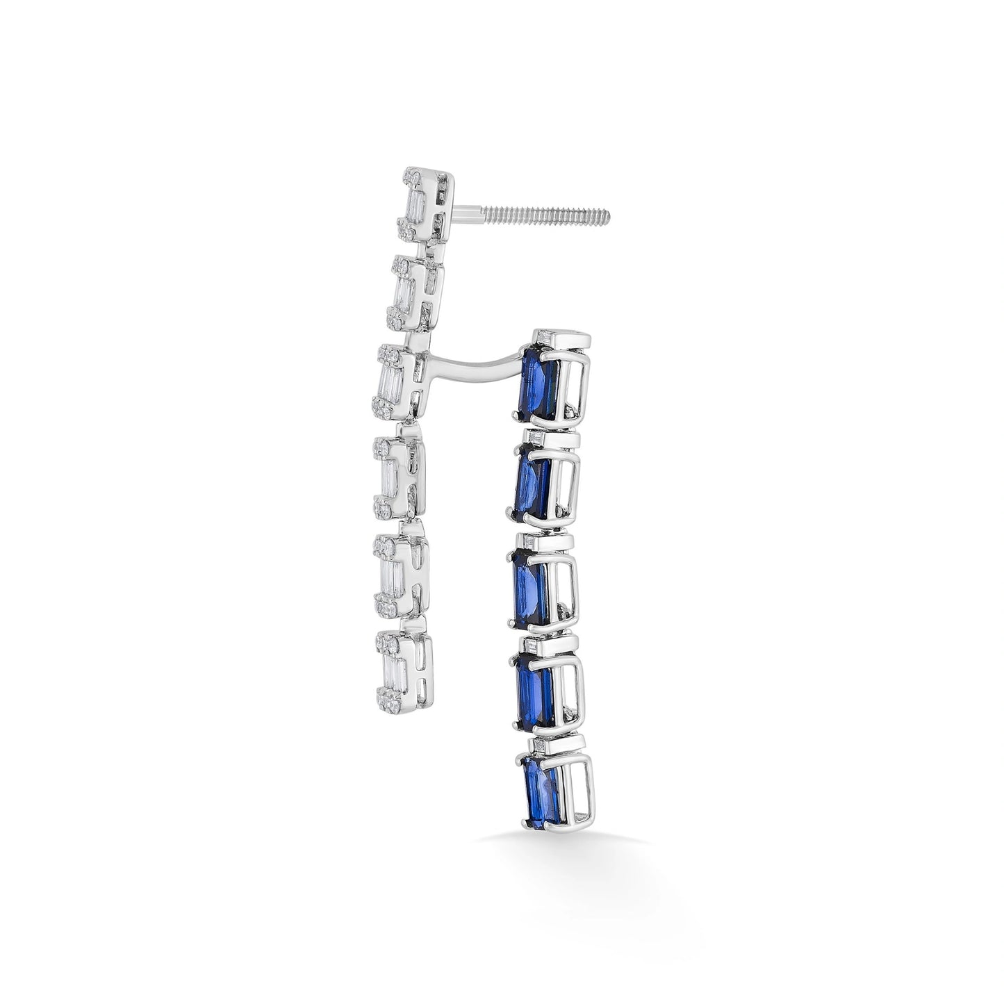 Tryst Royal Night Radiance Earrings - Zen Diamond India