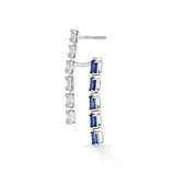 Tryst Royal Night Radiance Earrings - Zen Diamond India