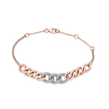 Cuban Triple Link Spark Bracelet - Zen Diamond India