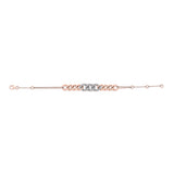 Cuban Triple Link Spark Bracelet - Zen Diamond India