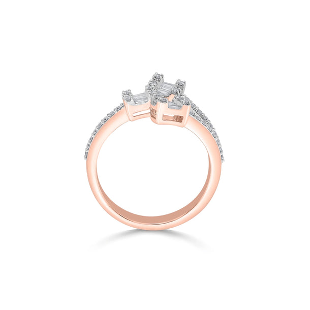 Classic Trinity Spark Ring - Zen Diamond India
