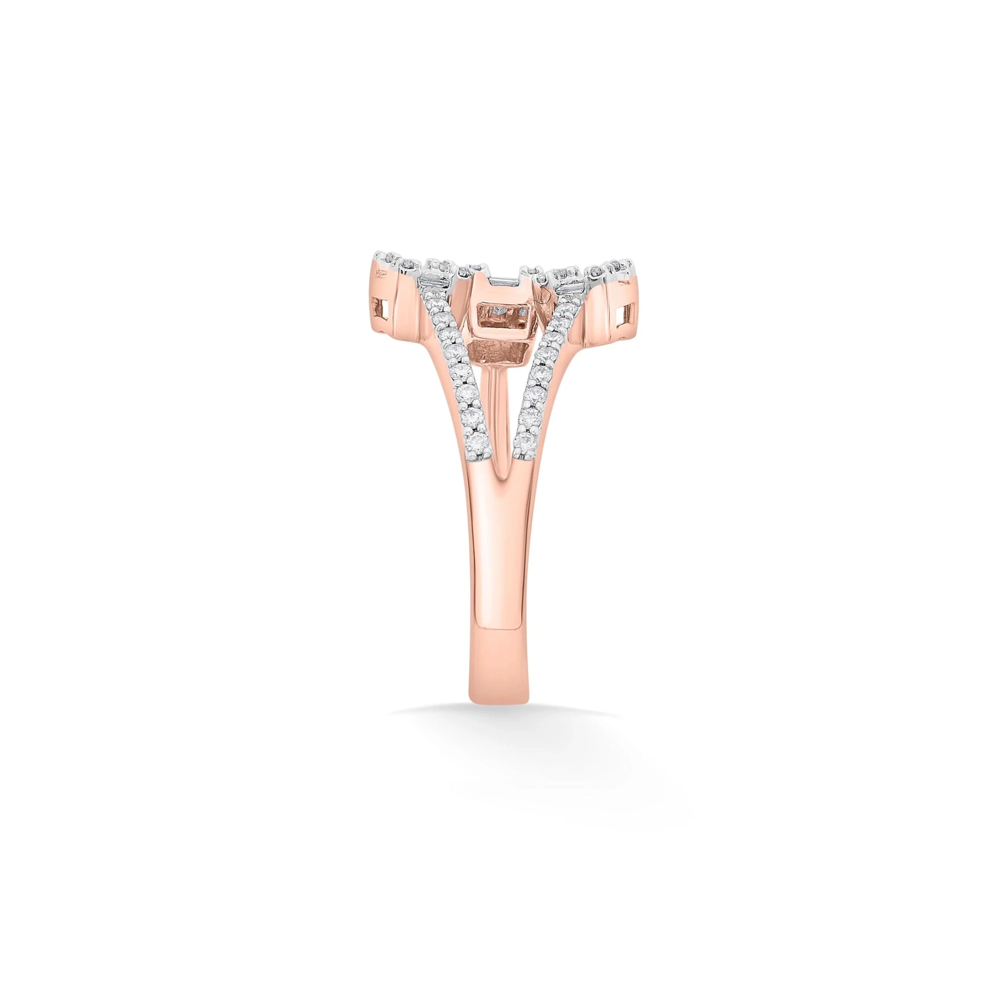 Classic Trinity Spark Ring - Zen Diamond India